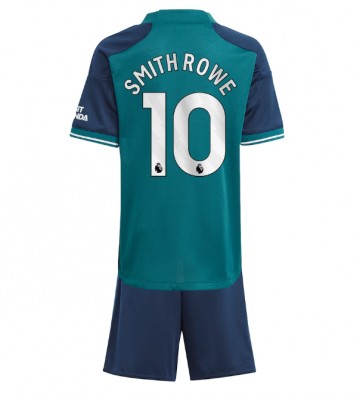 Arsenal Emile Smith Rowe #10 Tercera Equipación Niños 2023-24 Manga Corta (+ Pantalones cortos)